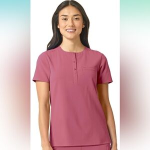 Wonderwink Mandarin Collar Scrub Top